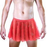 Floral Cross-Dress Skirt